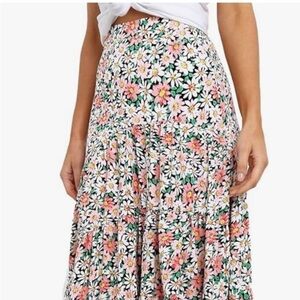 Floral Print Women's Skirt